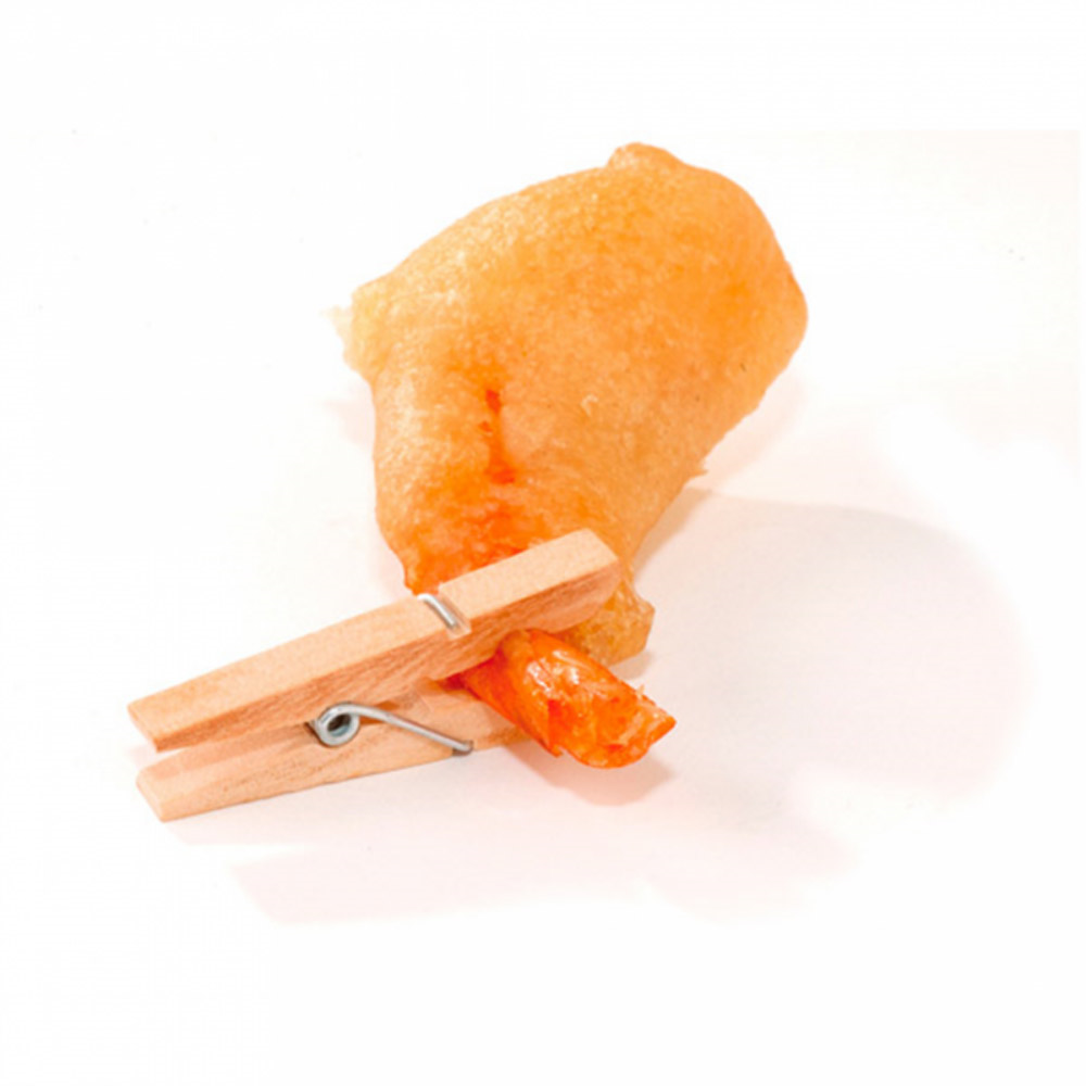141.28-PINZE  3,5 (h) CM NATURALE LEGNO (100 u.)