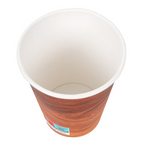 255.06-BICCHIERI BEVANDE CALDE 1 PARETE 'ARIZONA' 480 ML 300 + 18 PE G/M2 Ø9/6x13,2 CM MARRONE CARTONE (50 u.)