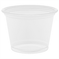 130.06-TERRINA PICCOLA PER MICROONDE 30 ML Ø4,5x3,3 CM TRASPARENTE PP (125 u.)