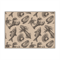 217.48-TOVAGLIETTE OFFSET FEEL GREEN 'SEA' 70 G/M2 31x43 CM NATURALE CARTA RICICLATA (500 u.)