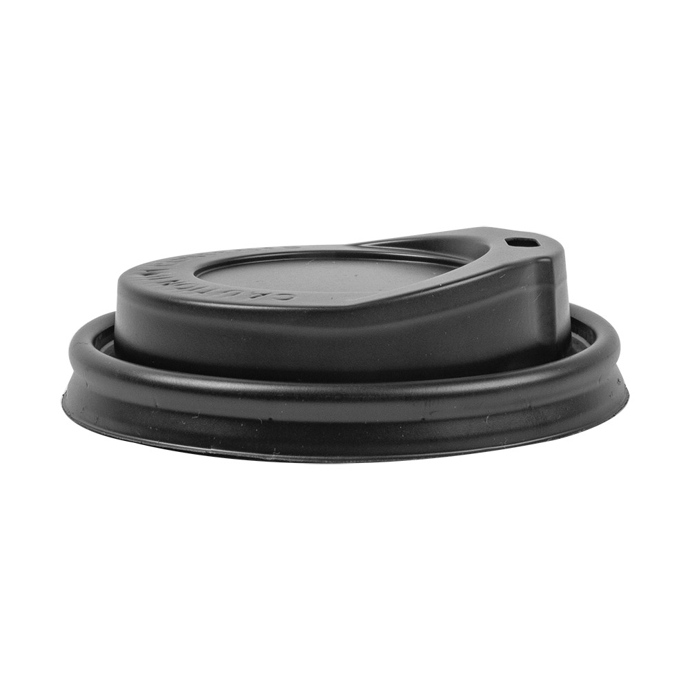 179.15-COPERCHIO ALTO PER BICCHIERI 240 ML   NERO PS (100 u.)