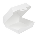 234.22-SCATOLE HAMBURGER 'THEPACK'  17,6x16,8x7,8 CM (XL WIDER) BIANCO CARTONE NANO-MICRO (50 u.)