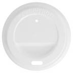 222.02-COPERCHI ALTO PER BICCHIERI 180 ML  BIANCO PS (100 u.)