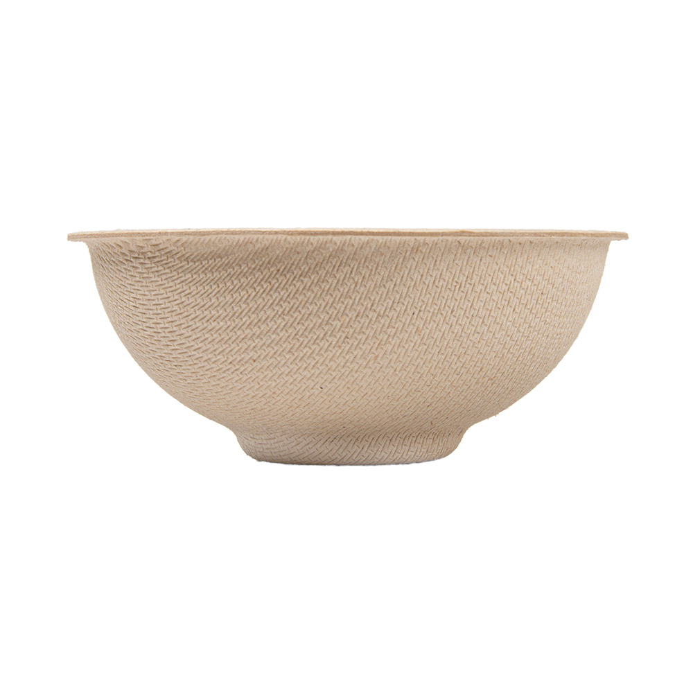 265.97-CONTENITORI ROTONDI 'BIONIC'  Ø 7,5x3 CM NATURALE BAGASSA (100 u.)