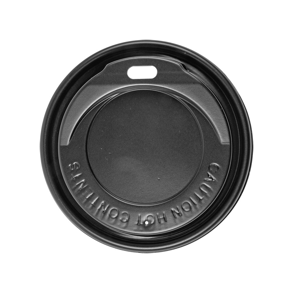 179.15-COPERCHIO ALTO PER BICCHIERI 240 ML   NERO PS (100 u.)