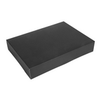 259.17-SCATOLE CATERING, PIANA 'THEPACK'  34x25x6 CM NERO CARTONE NANO-MICRO (50 u.)