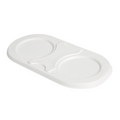 258.01-COPERCHI LUNCH BOX BIONIC 800 ML 24,8x12,5x1,4 CM BIANCO BAGASSA (50 u.)