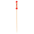 180.72-SPIEDINI "PERLA" 'BAMBOO'  12 (h) CM ROSSO BAMBÙ (100 u.)