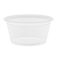 130.08-TERRINA PICCOLA PER  MICROONDE 60 ML Ø6,2x3,2 CM TRASPARENTE PP (125 u.)
