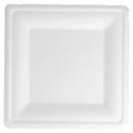 215.92-PIATTI QUADRATI 'BIONIC'  20x20x1,5 CM BIANCO BAGASSA (50 u.)