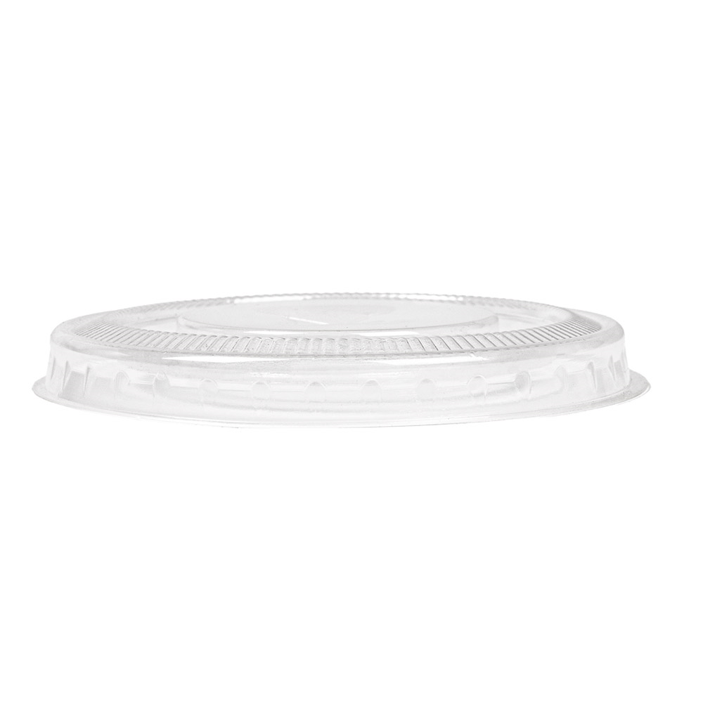231.33-COPERCHI PIATTI CON CROCE PER 223.99  Ø 7,8x0,8 CM TRASPARENTE PLA (50 u.)