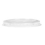 231.33-COPERCHI PIATTI CON CROCE PER 223.99  Ø 7,8x0,8 CM TRASPARENTE PLA (50 u.)