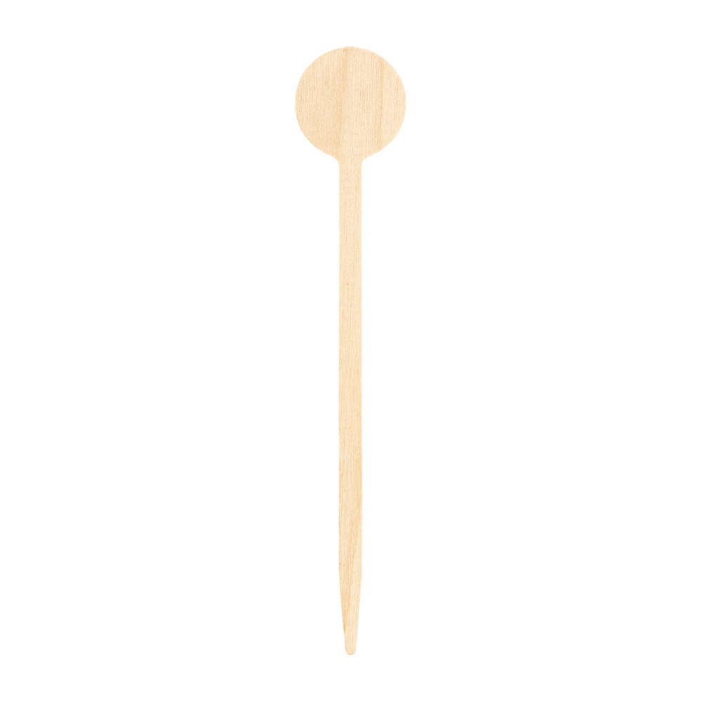 225.38-MISCELATORI "LONG DRINKS" 'WOOD'  0,6/2,7x15,2x0,16 CM NATURALE LEGNO (100 u.)
