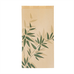 355.12-SACCHETTI CROISSANT 'FEEL GREEN'  32 G/M2 19+8x26 CM NATURALE KRAFT (500 u.)