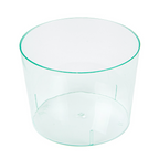 140.53-CONTENITORI APERITIVO MINI  180 ML Ø 7,5x5,8 CM VERDE ACQUA PS (20 u.)