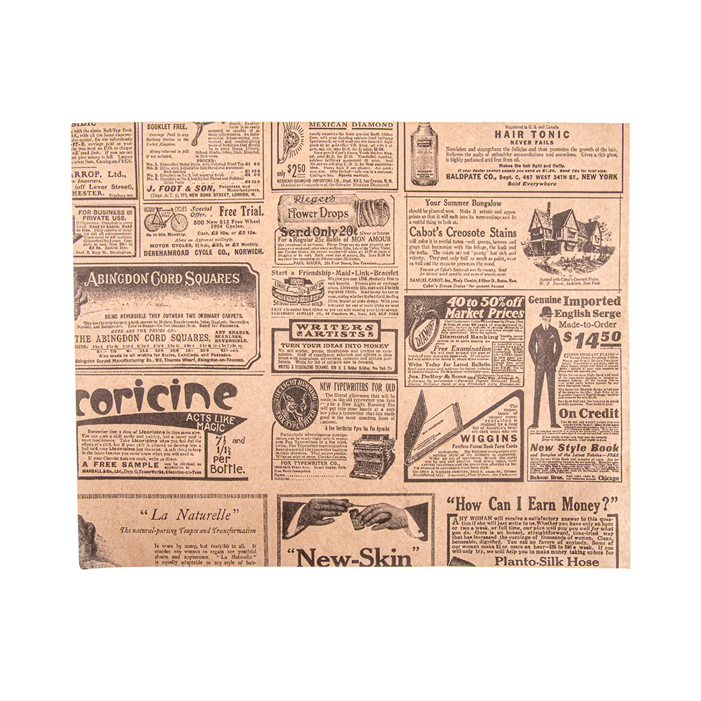 233.26-MINI CARTA ANTIGRASSO TIMES 34 G/M2 20x25 CM NATURALE PERGAMANA ANTIGRASSI (1000 u.)
