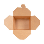 279.18-SCATOLE AMERICANE PER MICROONDE 'THEPACK' CUBE 780 ML 11,3x9x6,3 CM BIANCO/NATURALE CARTONE NANO-MICRO + PP (50 u.)
