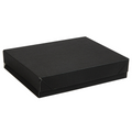 259.11-VASSOI + COPERCHIO THEPACK  23x17x4,5 CM NERO CARTONE NANO-MICRO (50 u.)