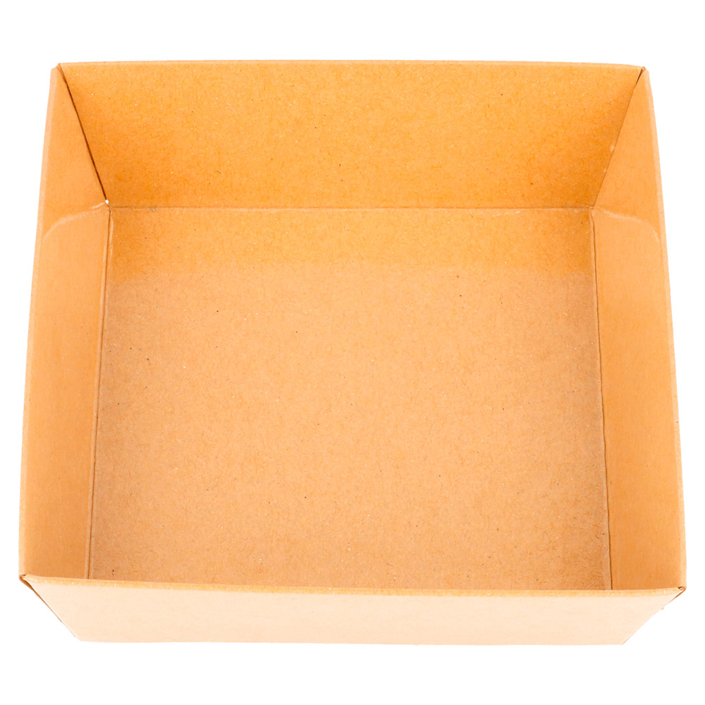 224.85-BARCHETTE  250 + 12,5 PE G/M2 10,5x10,5x3,5 CM NATURALE KRAFT (50 u.)