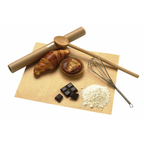 152.36-CARTA DA FORNO SILICONATA  41 GR/M2 40x60 CM MARRONE SILICONE PAPER (500 u.)