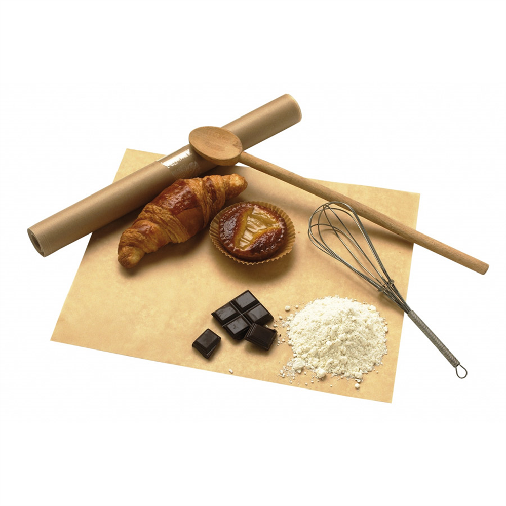 152.36-CARTA DA FORNO SILICONATA  41 GR/M2 40x60 CM MARRONE SILICONE PAPER (500 u.)