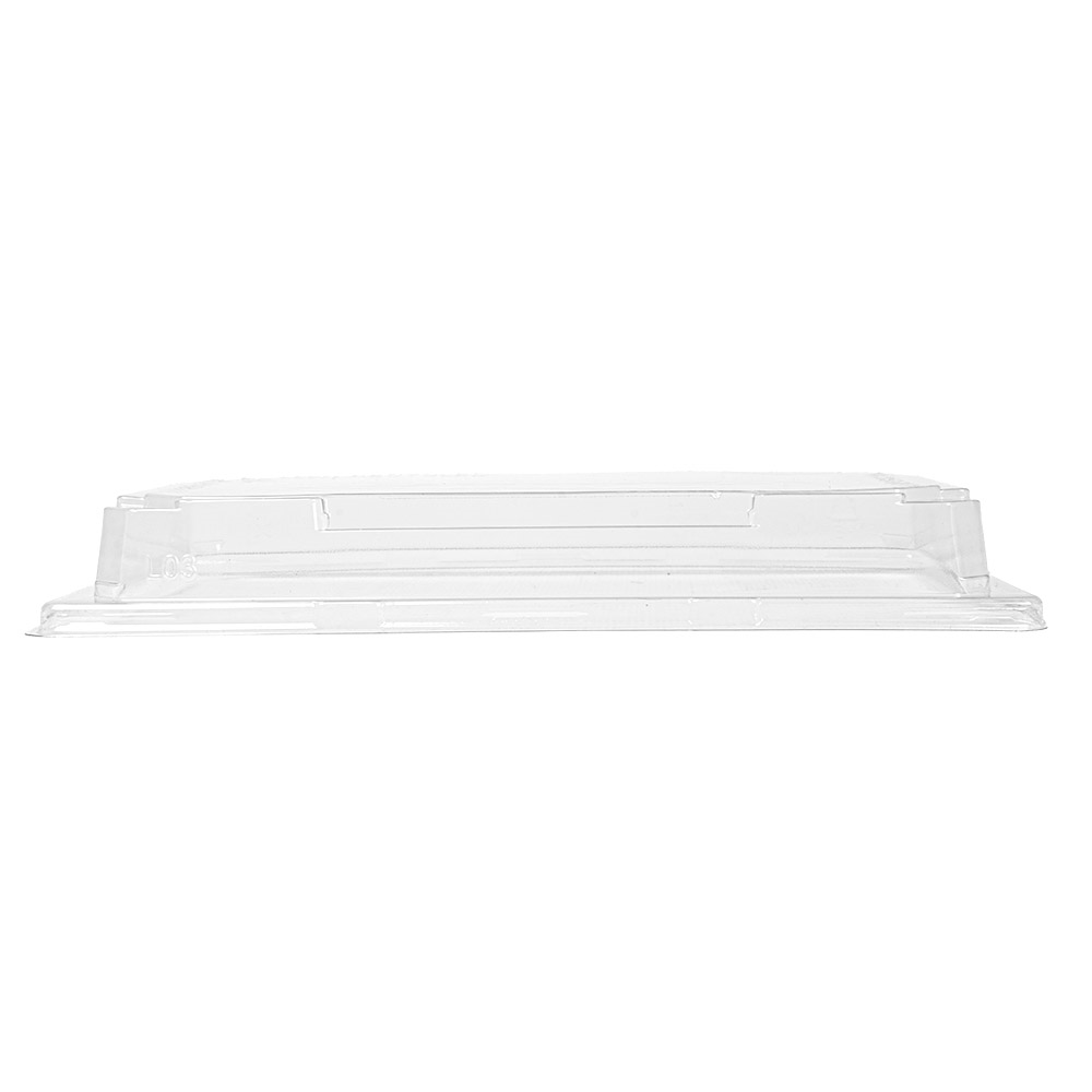 267.97-COPERCHIO 267.96  22x14x3 CM TRASPARENTE RPET (156 u.)