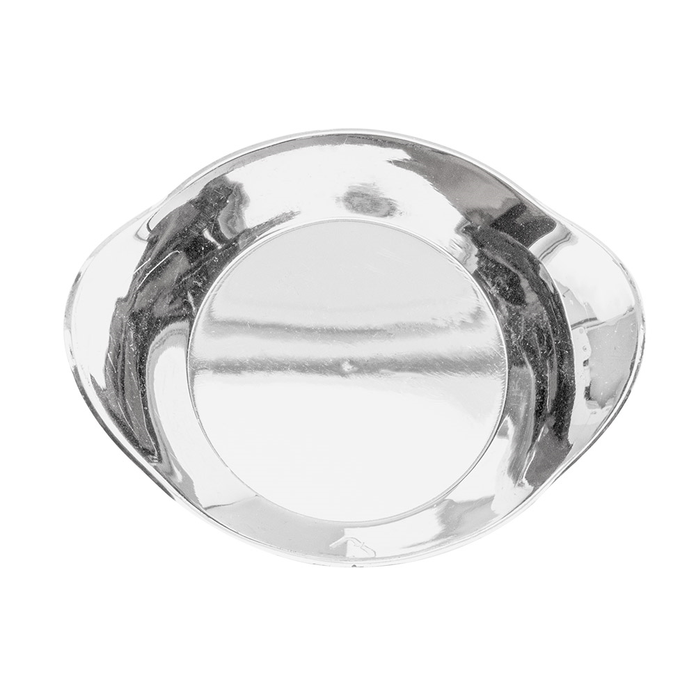 157.24-CONTENITORI APERITIVO MANIGLIE  30 ML 8x2 CM ARGENTO PS (50 u.)