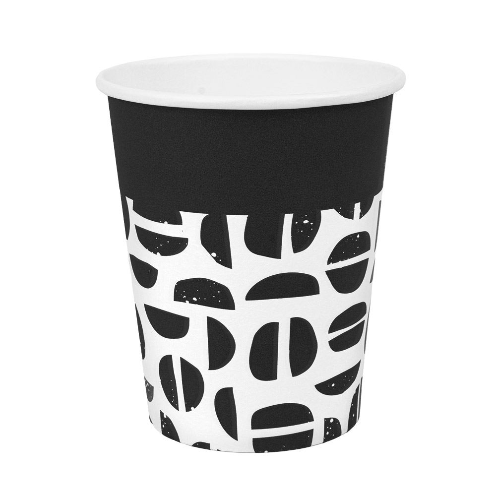 271.04-BICCHIERI BEVANDE CALDE 1 PARETE 'JAVA' 240 ML 280 + 18 PE G/M2 Ø8/5,6x9,2 CM BIANCO CARTONE (50 u.)