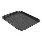257.62-VASSOIO FAST FOOD   35,5x45,3x2,4 CM NERO PP