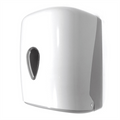 160.45-DISTRIBUTORE PER ASCIUGAMANI MAXI BARRIL   24x24x32,5 CM BIANCO ABS