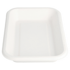 221.36-VASSOI 'BIONIC' 350 ML 18x12x2,5 CM BIANCO BAGASSA (50 u.)