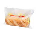 173.03-BUSTE CON FINESTRA DELI PACK 30 G/M2 + 13 PP 28x22/20 CM BIANCO KRAFT (500 u.)