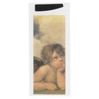 143.94-BUSTE PORTAPOSATE + TOVAGLIOLO 'JUST IN TIME OPEN' RAFFAELLO 90 + 10PE G/M2 8,5x19,5 CM NERO AIRLAID (250 u.)