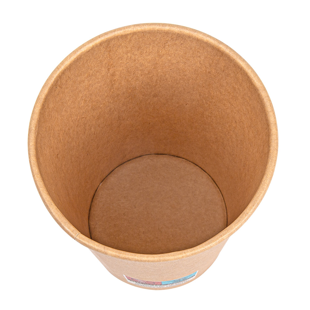 233.01-BICCHIERI BEVANDE CALDE 1 PARETE  360 ML - 12 oz 300 + 18 PE G/M2 Ø9/6x11 CM MARRONE CARTONE (50 u.)