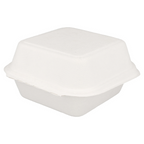 125.26-CONTENITORI HAMBURGER 'BIONIC' 450 ML 15,2x15x8,4 CM BIANCO BAGASSA (50 u.)