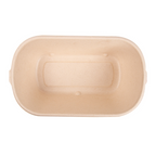 320.55-LUNCH BOXES 1 SCOMPARTO 'BIONIC' 1000 ML 22x12,9x6,85 CM NATURALE BAGASSA (50 u.)