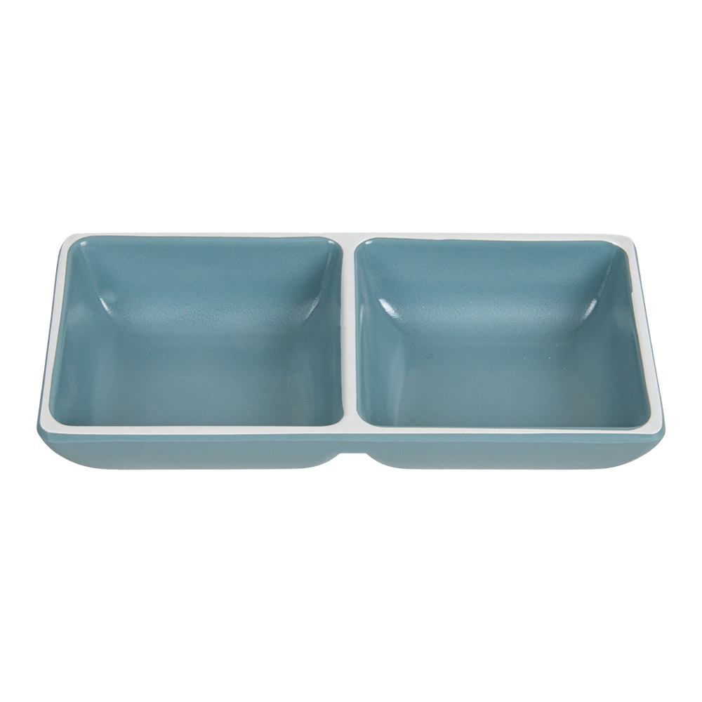 279.38-CIOTOLE 2 SALSE ASAMI WARE  15,2x7,7x3 CM BLU MELAMINA (1 u.)