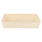 223.65-BARCHETTE RETTANGOLARI 'WOOD' 600 ML 19x13x4 CM NATURALE LEGNO (25 u.)
