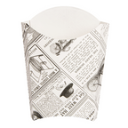 234.39-SCATOLINE PER FRITTI JUMBO 'THEPACK' TIMES 165 G 13,5x8,5x16 CM BIANCO CARTONE NANO-MICRO (200 u.)