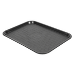 257.61-VASSOIO FAST FOOD   30,4x41,4x1,8 CM NERO PP