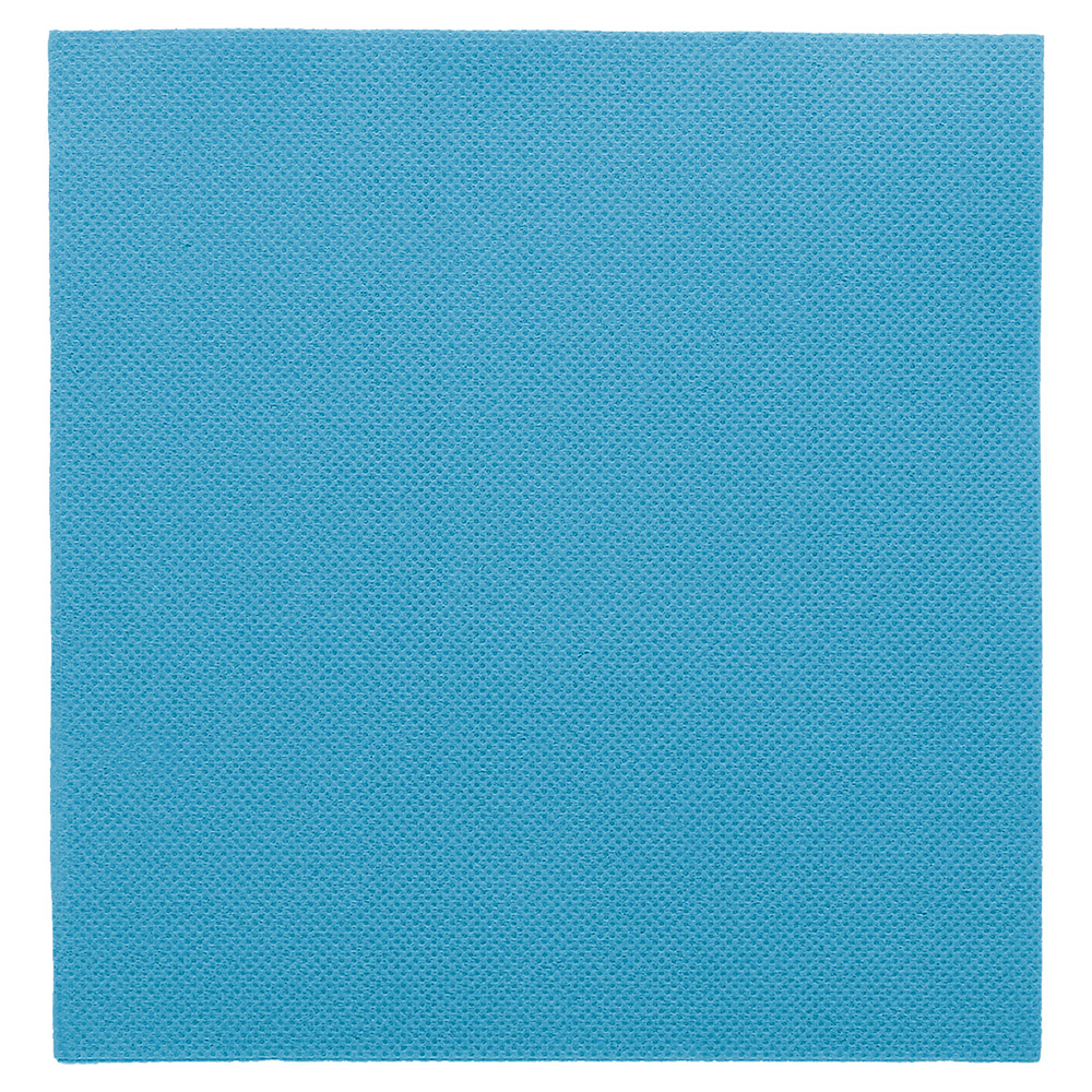 132.13-TOVAGLIOLI ECOLABEL 'DOUBLE POINT' 18 G/M2 33x33 CM BLU TURCHESE TISSUE (50 u.)