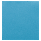 132.13-TOVAGLIOLI ECOLABEL 'DOUBLE POINT' 18 G/M2 33x33 CM BLU TURCHESE TISSUE (50 u.)