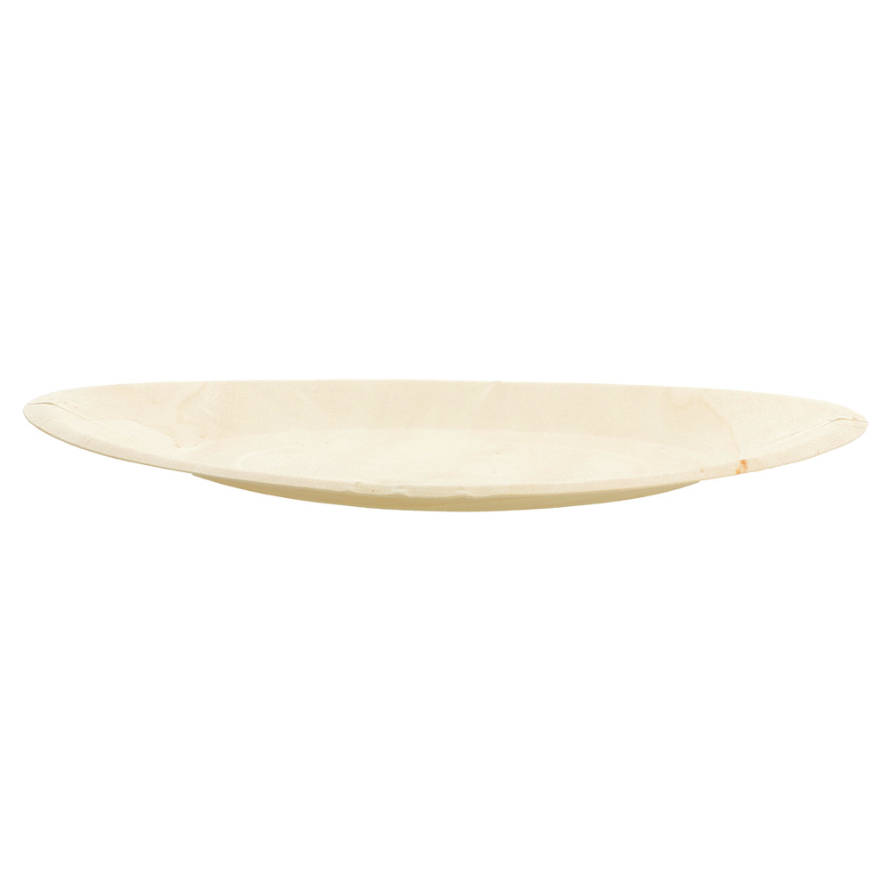 170.34-PIATTO ROTONDO 'WOOD'  Ø 21,5x1,5 CM NATURALE LEGNO (50 u.)