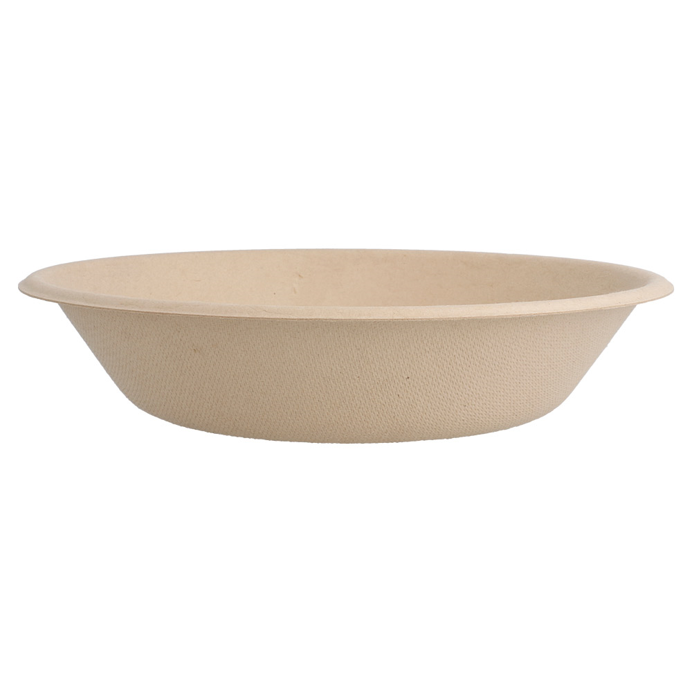 212.74-PIATTI FONDI 'BIONIC' 460 ML Ø 16x3,6 CM NATURALE BAGASSA (50 u.)