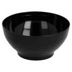 129.88-CONTENITORI APERITIVO CIOTOLA  83 ML Ø 7,2x3,5 CM NERO PS (30 u.)