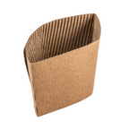226.60-MANICHE PER TAZZA 360 ML - 12 oz 190 + 90 G/M2 12,5/10,5x5,8 CM NATURALE CARTONE (100 u.)