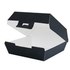 234.16-SCATOLE HAMBURGER 'THEPACK'  14,2x13,7x6,1 CM (L) NERO CARTONE NANO-MICRO (50 u.)