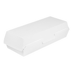 234.29-SCATOLE "PANINI" 'THEPACK'  26,5x12,2x7 CM BIANCO CARTONE NANO-MICRO (50 u.)