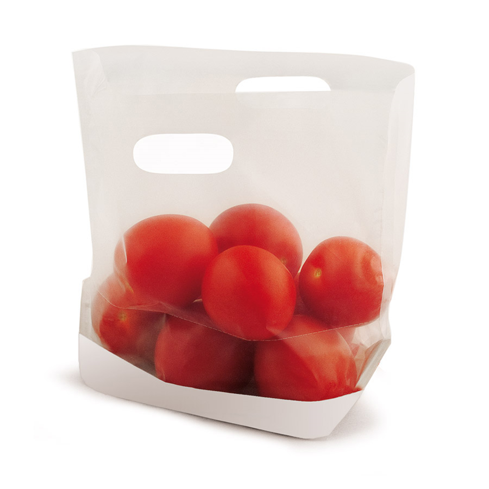 173.36-CONFEZIONI CON BASE E MANICI TURTLE PACK 50 G/M2 + 15 PP 22+4,5/4,5x18 CM BIANCO KRAFT (50 u.)