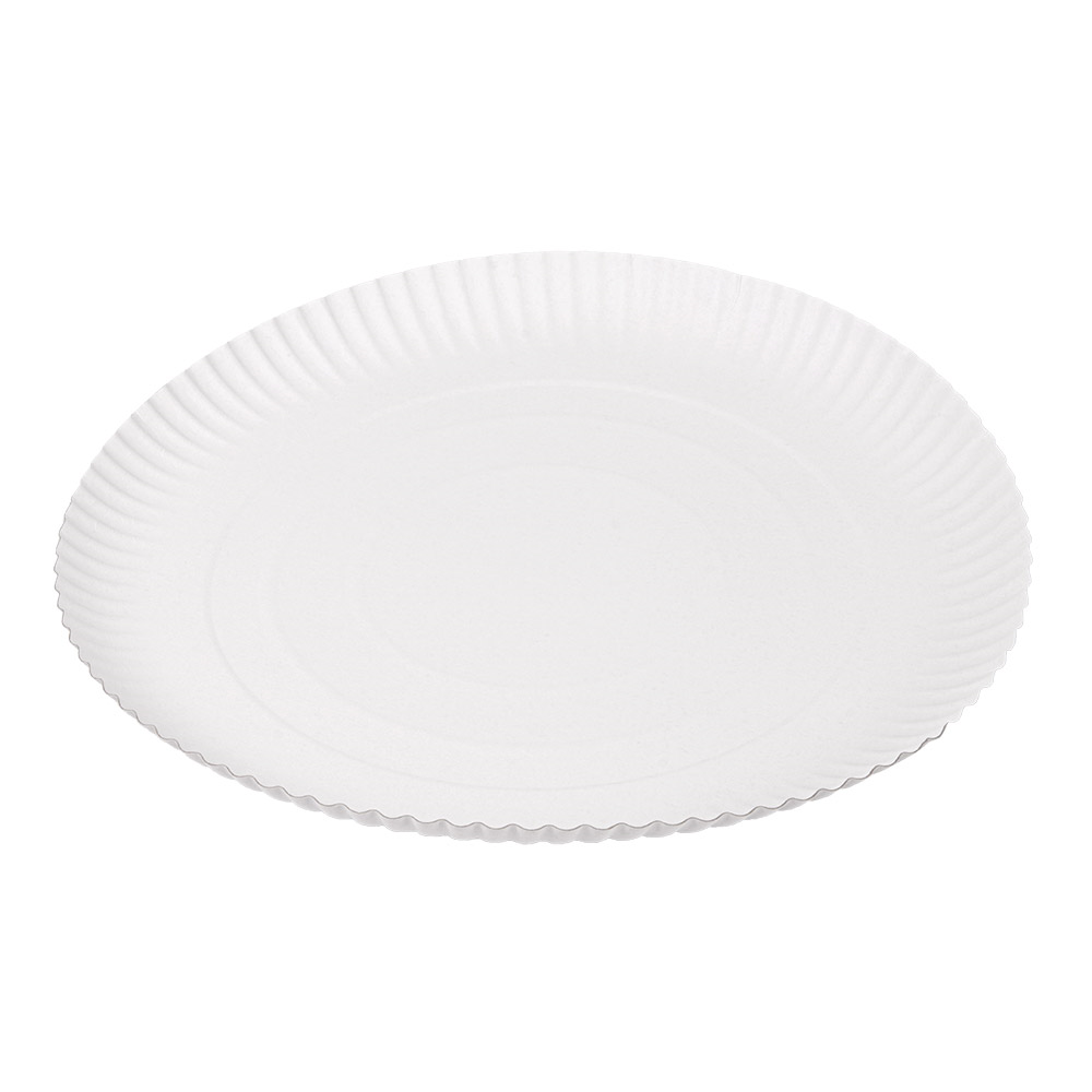 320.47-VASSOI GOFFRATI PASTICCERIA  500 G/M2 Ø 32 CM BIANCO CARTONE (50 u.)